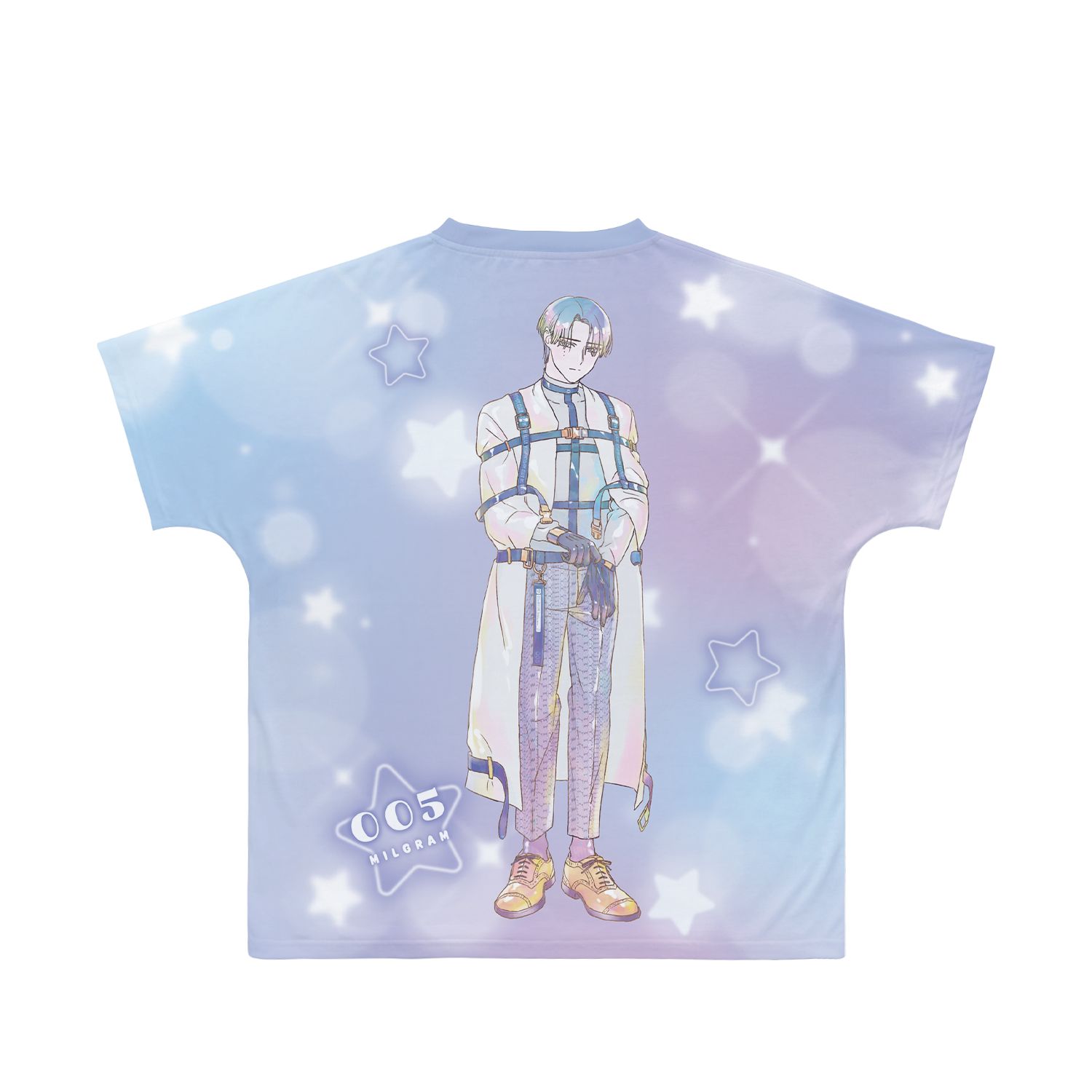 MILGRAM -ミルグラム- シドウ Ani-Art KAWAII label フルグラフィックTシャツユニセックス(サイズ/L) 画像 3 | AniSmile