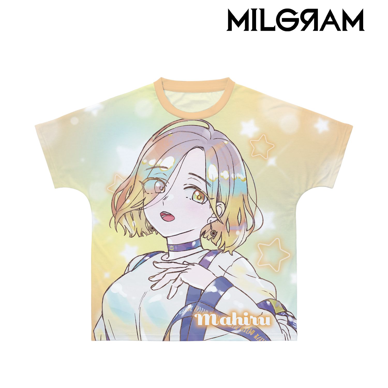 MILGRAM -ミルグラム- マヒル Ani-Art KAWAII label フルグラフィックTシャツユニセックス(サイズ/L) 画像 2 | AniSmile