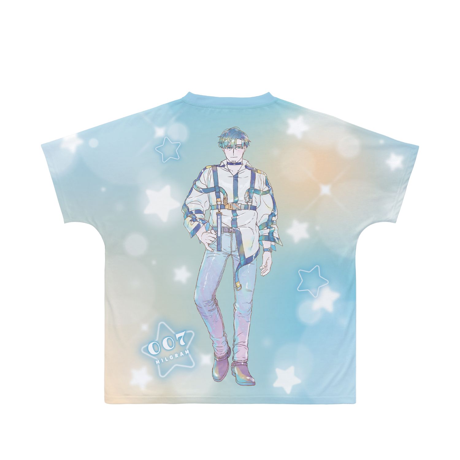 MILGRAM -ミルグラム- カズイ Ani-Art KAWAII label フルグラフィックTシャツユニセックス(サイズ/XXXL) 画像 3 | AniSmile