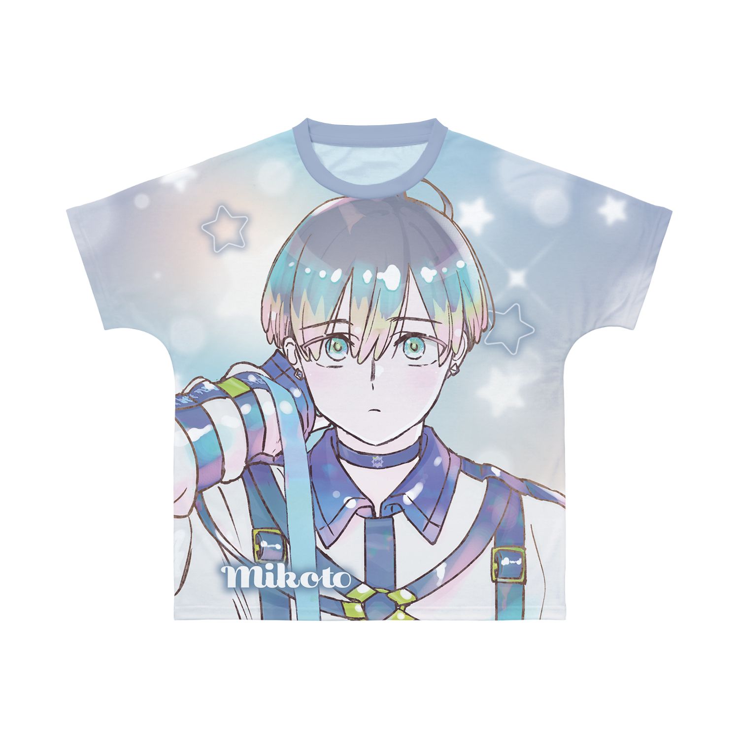 MILGRAM -ミルグラム- ミコト Ani-Art KAWAII label フルグラフィックTシャツユニセックス(サイズ/XXS) - 公式商品画像 | AniSmile