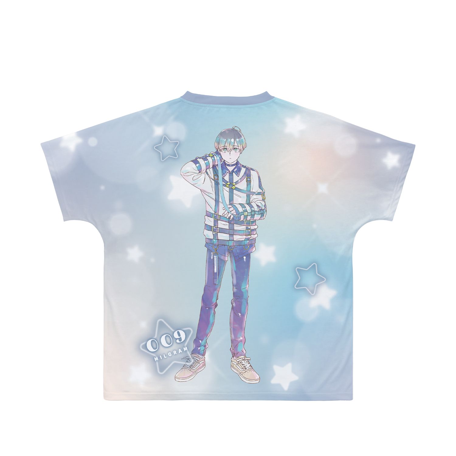 MILGRAM -ミルグラム- ミコト Ani-Art KAWAII label フルグラフィックTシャツユニセックス(サイズ/XXXL) 画像 3 | AniSmile