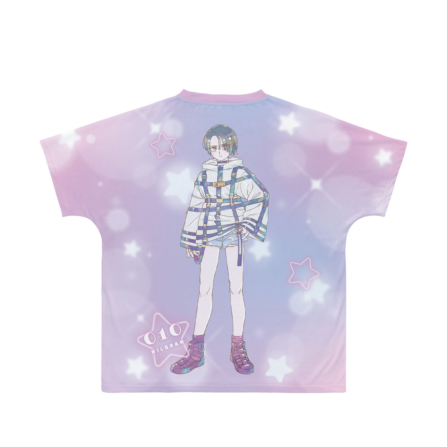 MILGRAM -ミルグラム- コトコ Ani-Art KAWAII label フルグラフィックTシャツユニセックス(サイズ/XXXL) 画像 3 | AniSmile