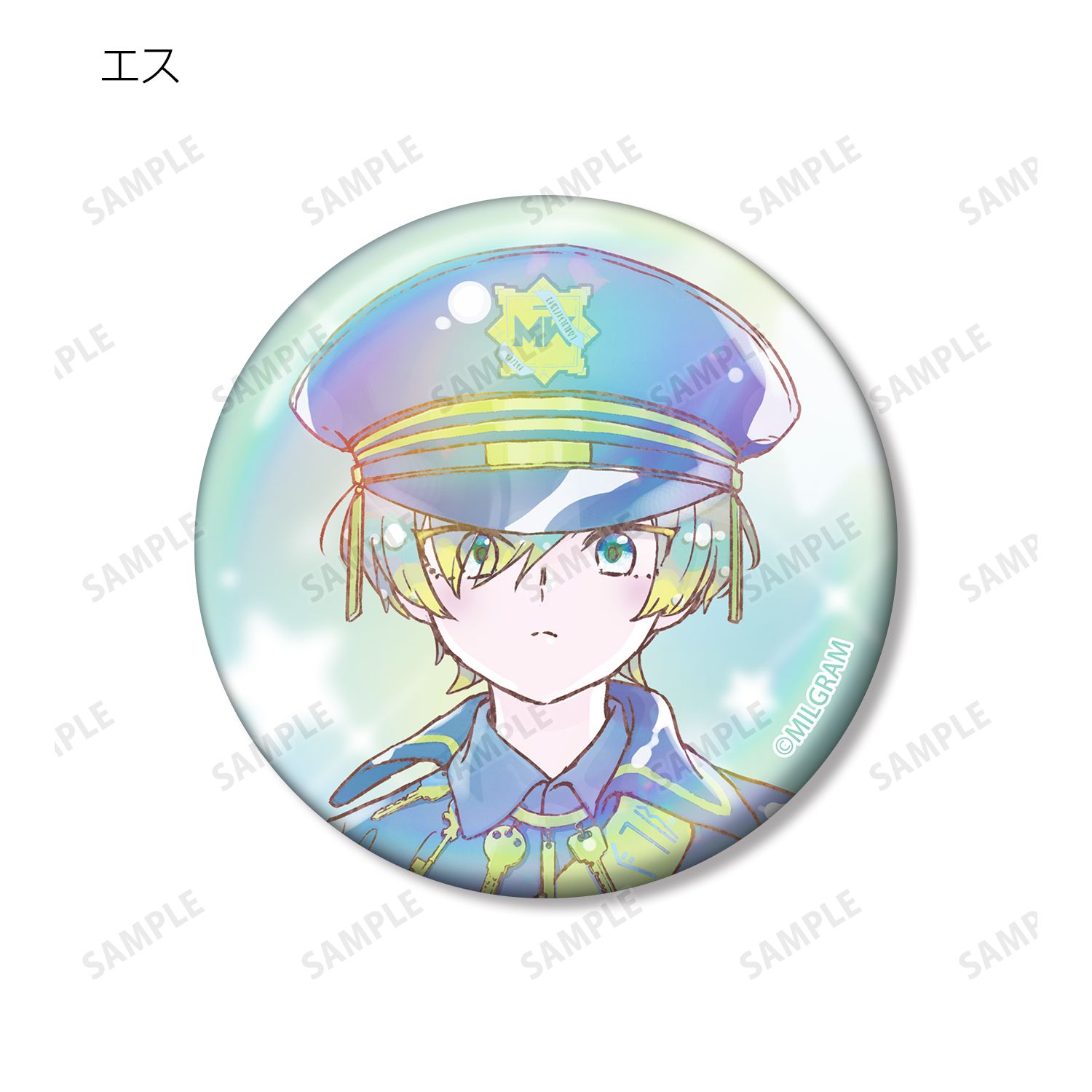 MILGRAM -ミルグラム- トレーディング Ani-Art KAWAII label オーロラ缶バッジ(単位/単品) 图片 2 | AniSmile
