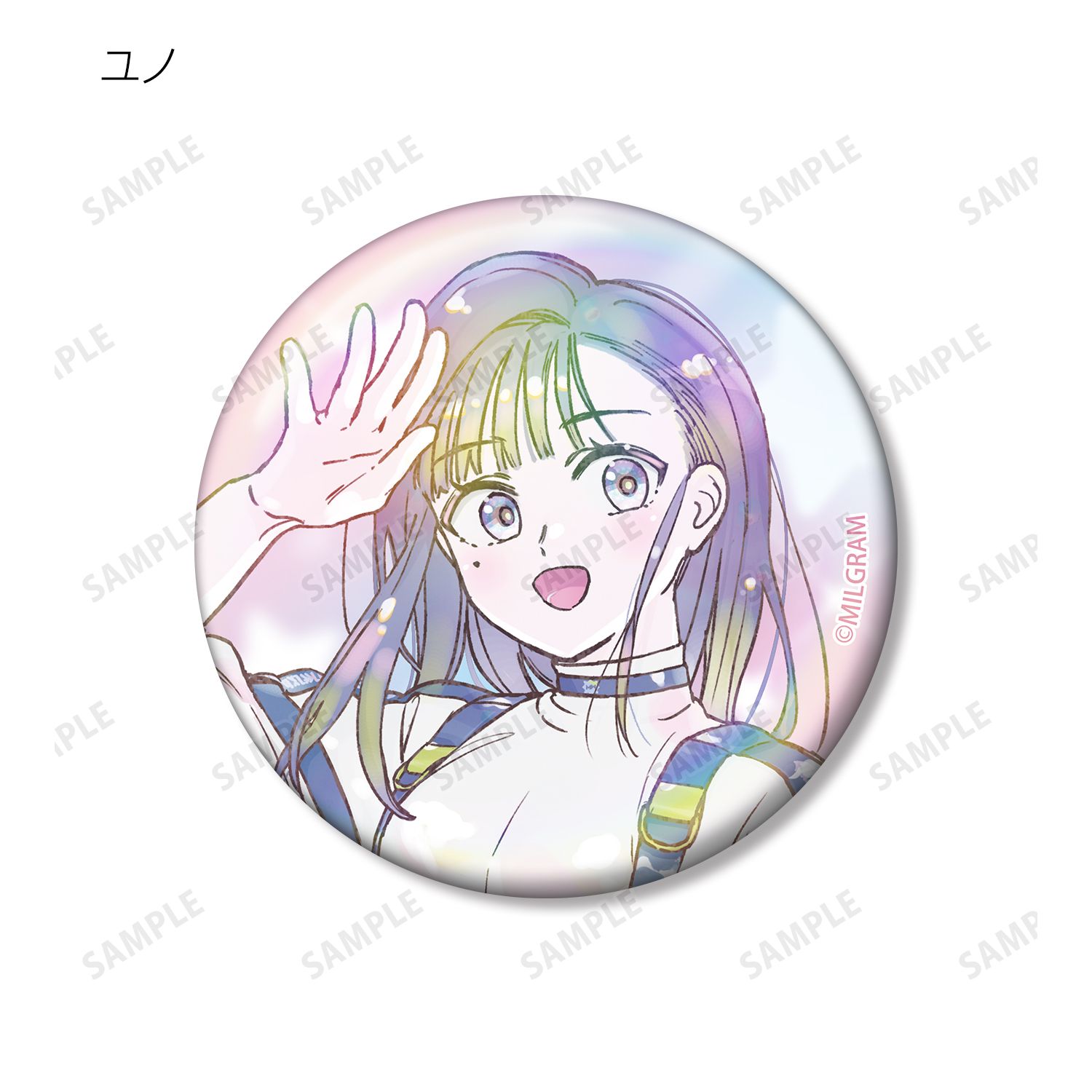 MILGRAM -ミルグラム- トレーディング Ani-Art KAWAII label オーロラ缶バッジ(単位/単品) 图片 5 | AniSmile