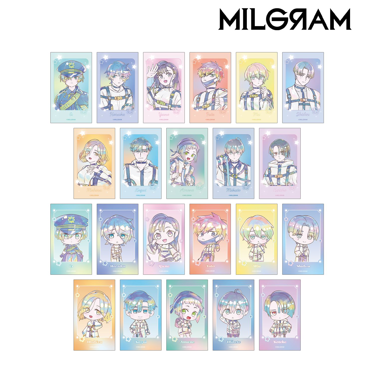 MILGRAM -ミルグラム- トレーディング Ani-Art KAWAII label イラストカード(単位/単品) 图片 3 | AniSmile