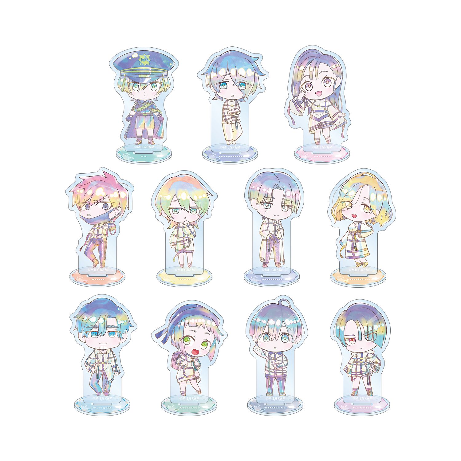 MILGRAM -ミルグラム- トレーディング デフォルメAni-Art KAWAII label アクリルスタンド(単位/単品) - 官方商品图片 | AniSmile
