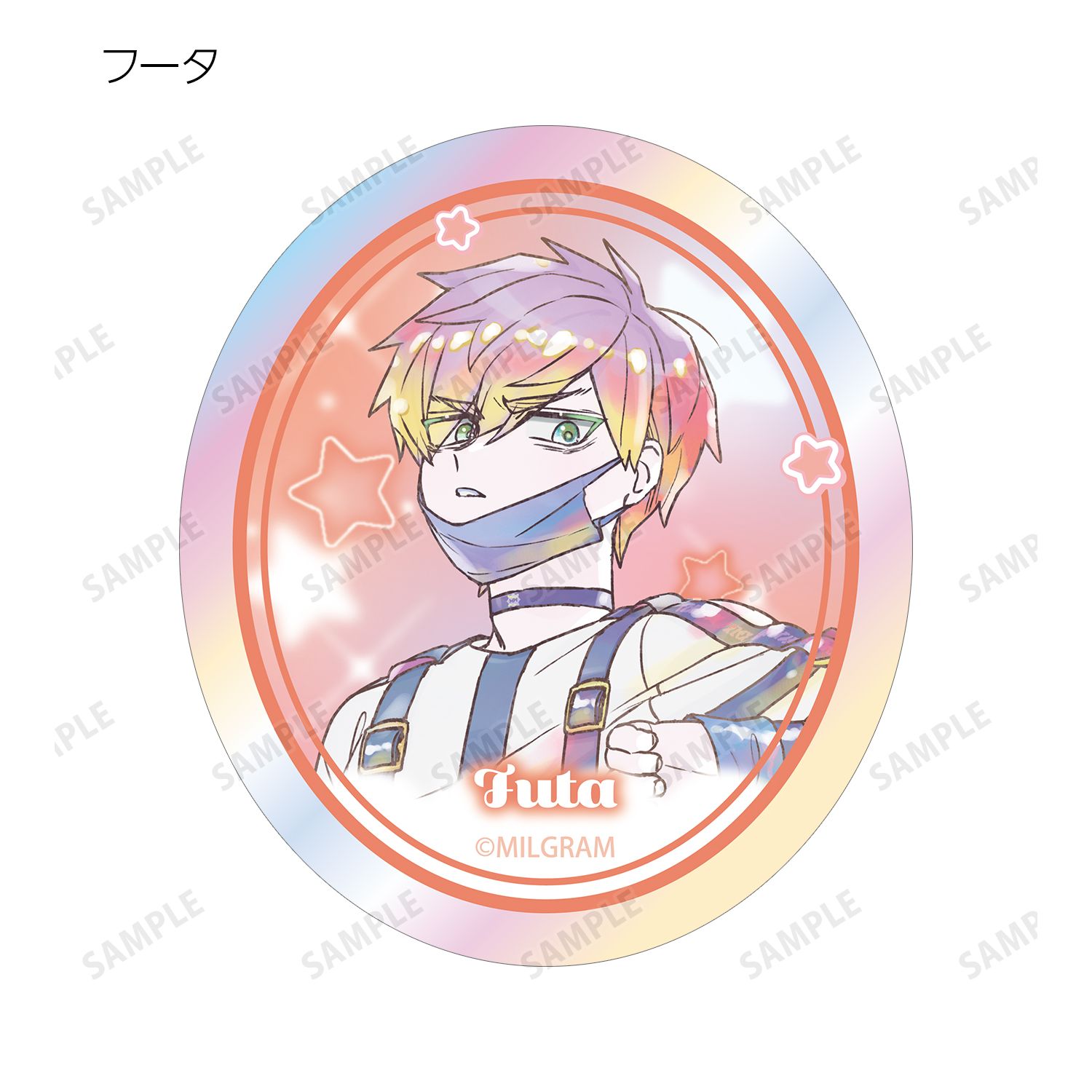 MILGRAM -ミルグラム- トレーディング Ani-Art KAWAII label オーロラダイカットステッカー ver.A(単位/単品) 图片 6 | AniSmile