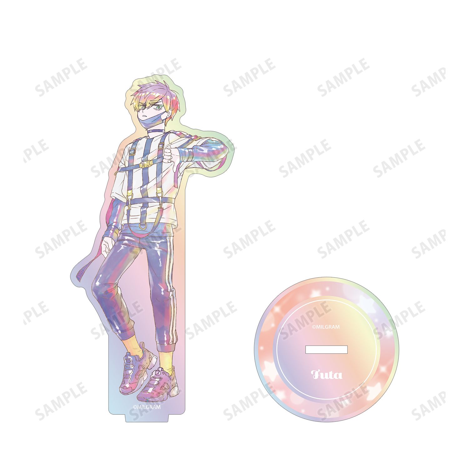 MILGRAM -ミルグラム- フータ Ani-Art KAWAII label オーロラアクリルスタンド 画像 3 | AniSmile