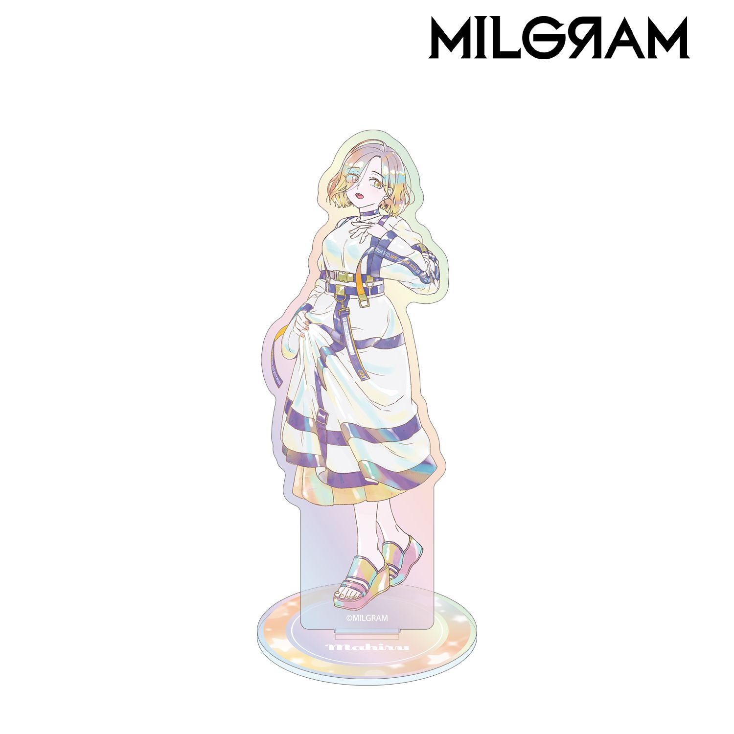 MILGRAM -ミルグラム- マヒル Ani-Art KAWAII label オーロラアクリルスタンド 画像 2 | AniSmile