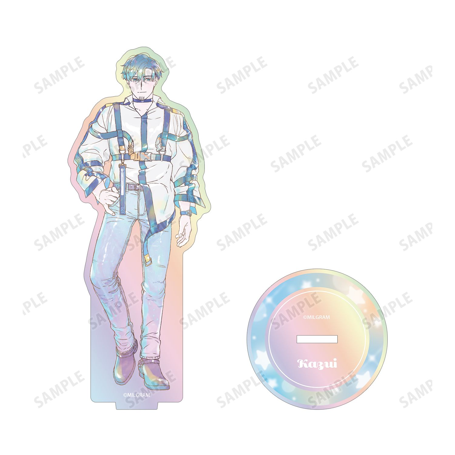 MILGRAM -ミルグラム- カズイ Ani-Art KAWAII label オーロラアクリルスタンド 画像 3 | AniSmile