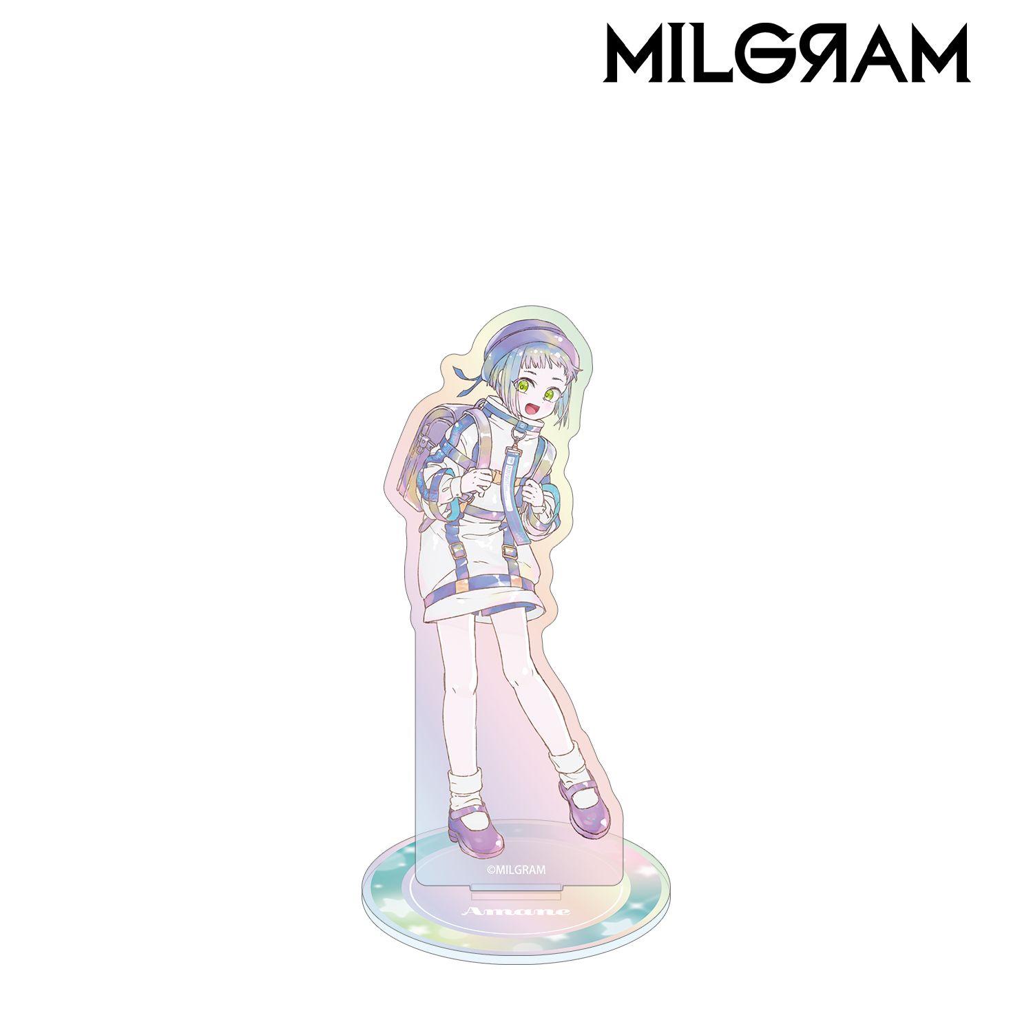 MILGRAM -ミルグラム- アマネ Ani-Art KAWAII label オーロラアクリルスタンド 画像 2 | AniSmile