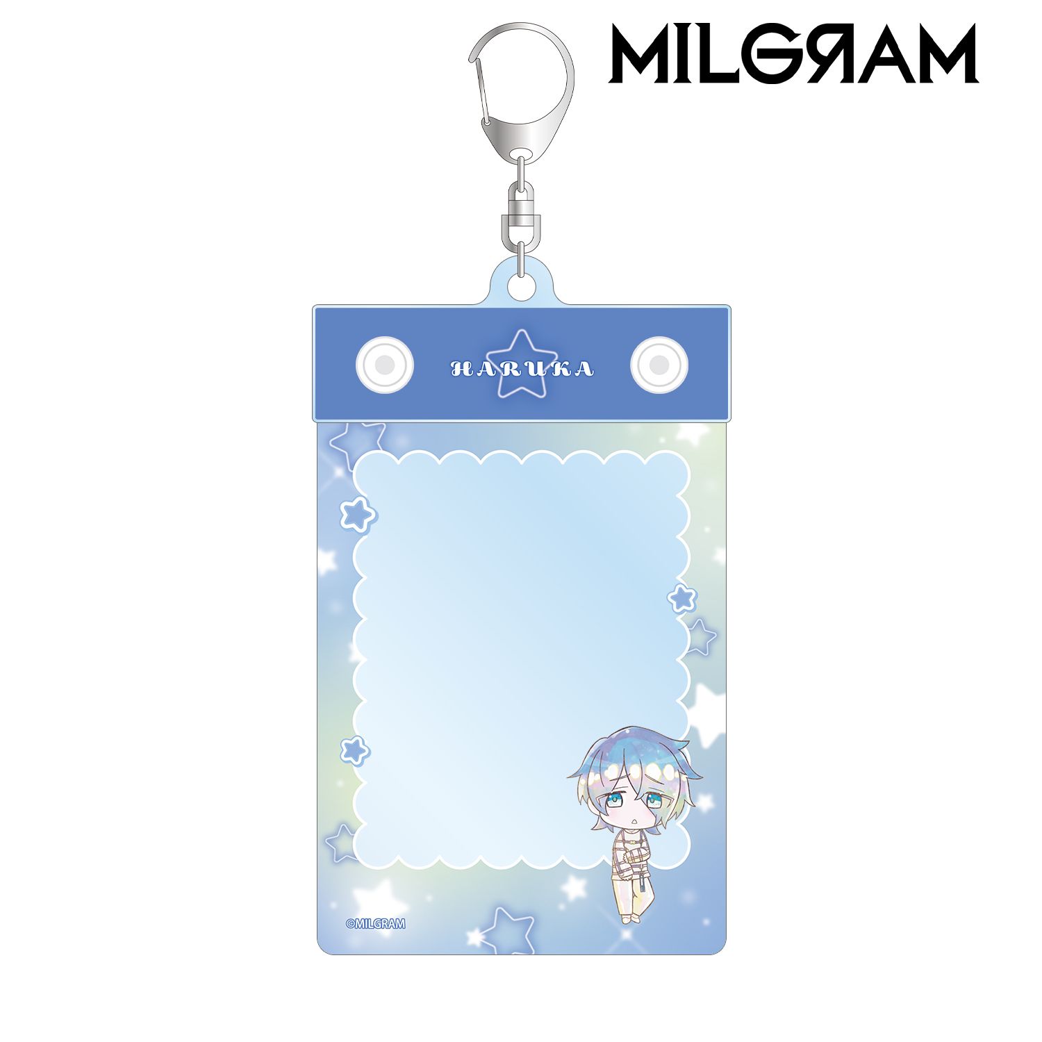 MILGRAM -ミルグラム- ハルカ Ani-Art KAWAII label B8サイズマルチカードホルダー 画像 2 | AniSmile