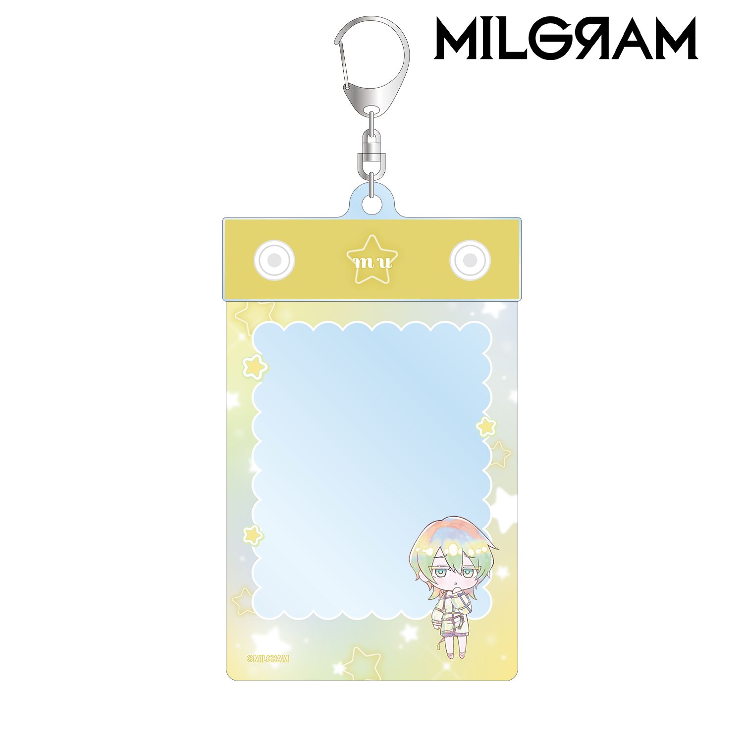 MILGRAM -ミルグラム- ムウ Ani-Art KAWAII label B8サイズマルチカードホルダー 画像 3 | AniSmile