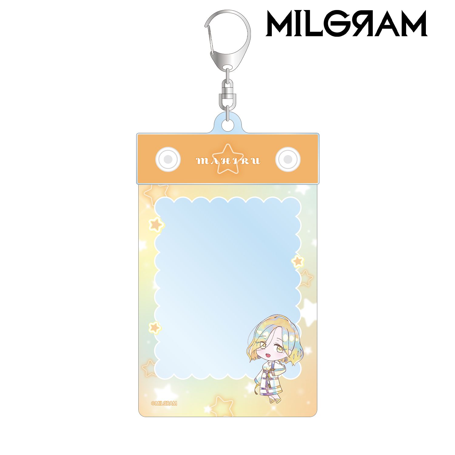MILGRAM -ミルグラム- マヒル Ani-Art KAWAII label B8サイズマルチカードホルダー 画像 3 | AniSmile