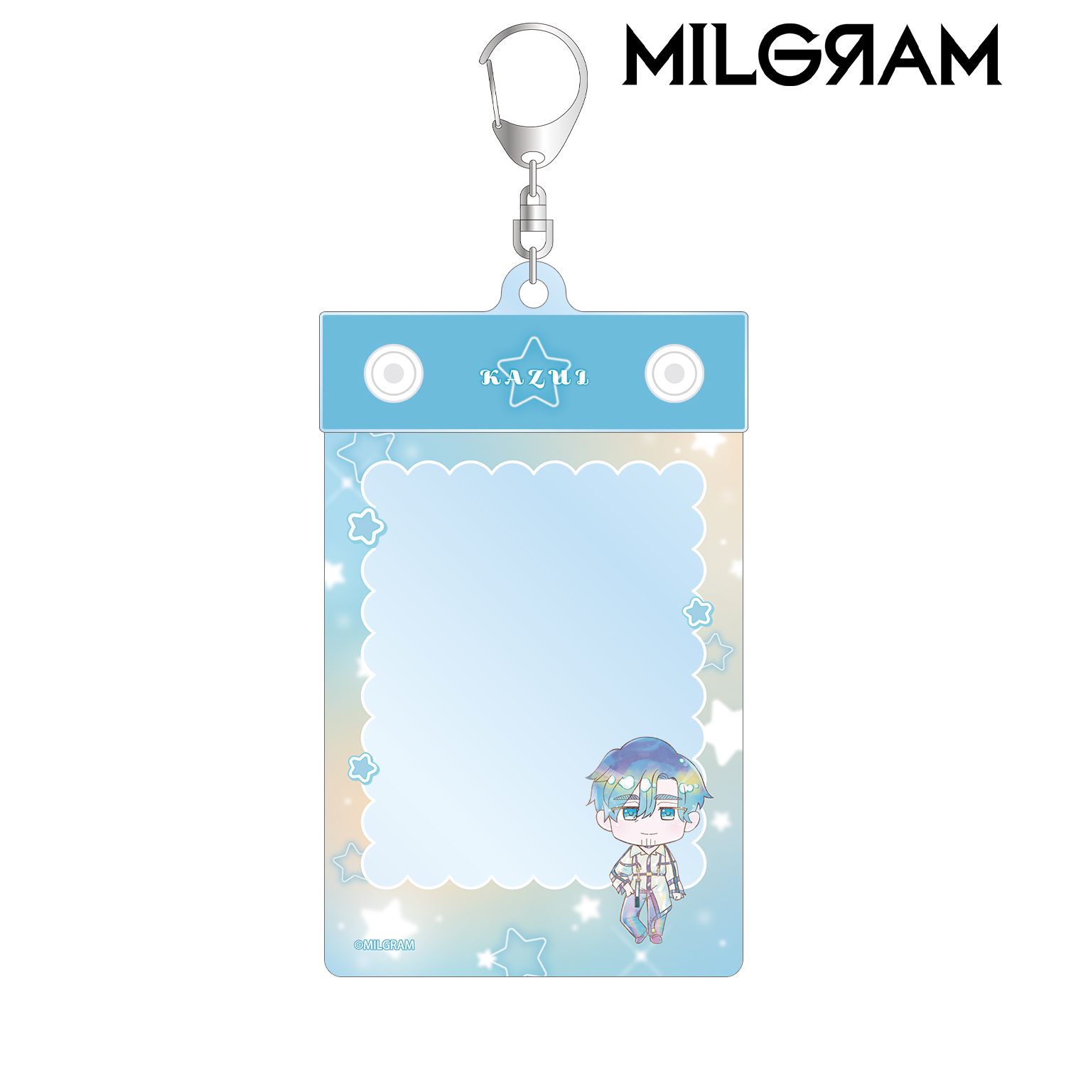 MILGRAM -ミルグラム- カズイ Ani-Art KAWAII label B8サイズマルチカードホルダー 画像 2 | AniSmile