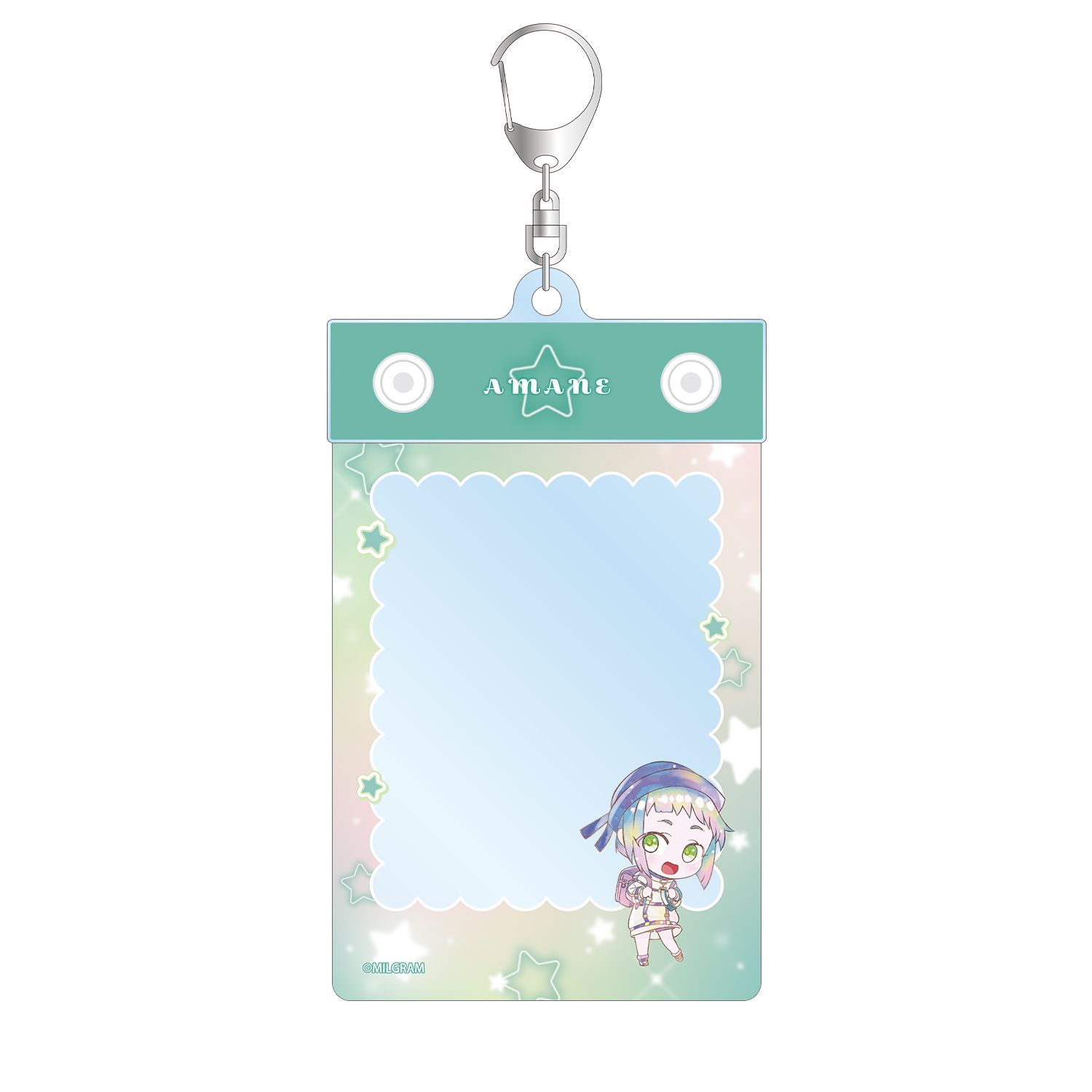 MILGRAM -ミルグラム- アマネ Ani-Art KAWAII label B8サイズマルチカードホルダー - 公式商品画像 | AniSmile
