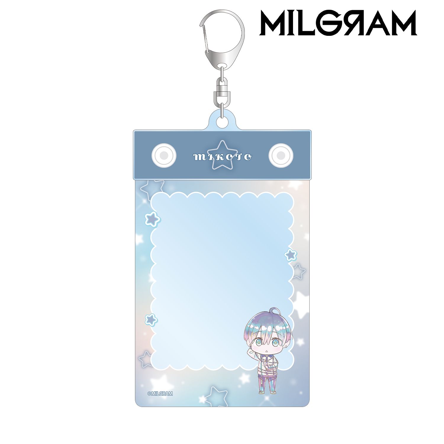 MILGRAM -ミルグラム- ミコト Ani-Art KAWAII label B8サイズマルチカードホルダー 图片 3 | AniSmile