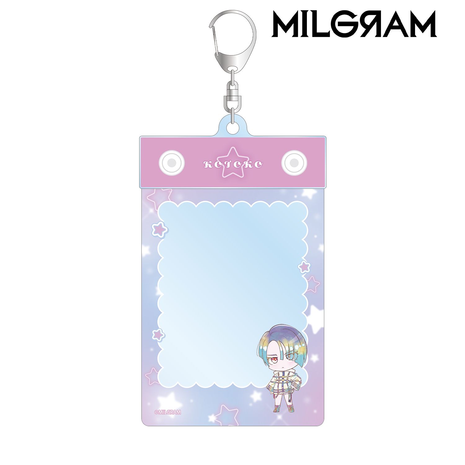 MILGRAM -ミルグラム- コトコ Ani-Art KAWAII label B8サイズマルチカードホルダー 画像 2 | AniSmile