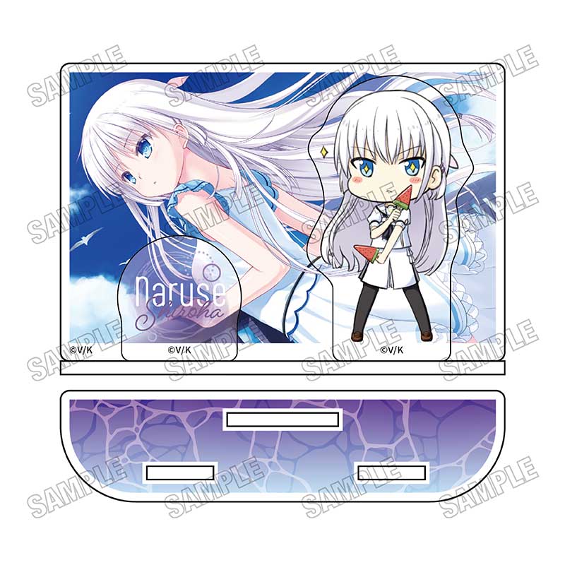 Summer Pockets REFLECTION BLUE ミニアクリルジオラマ①鳴瀬 しろは - AniSmile