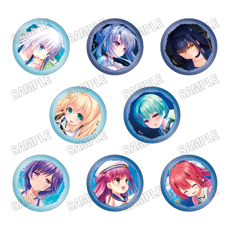Summer Pockets REFLECTION BLUE 缶バッジコレクション - AniSmile