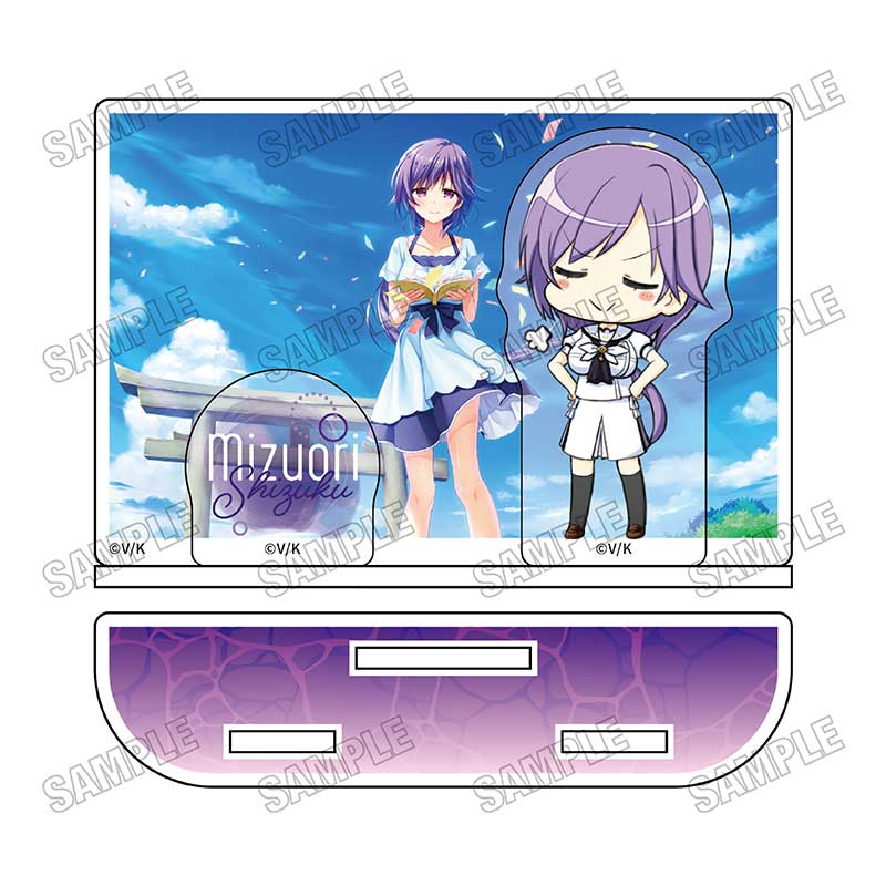 Summer Pockets REFLECTION BLUE ミニアクリルジオラマ⑥水織 静久 - AniSmile