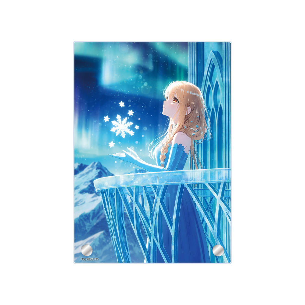 お隣の天使様にいつの間にか駄目人間にされていた件2 アクリルパネル プリンセスビジュアル(雪の姫) - AniSmile
