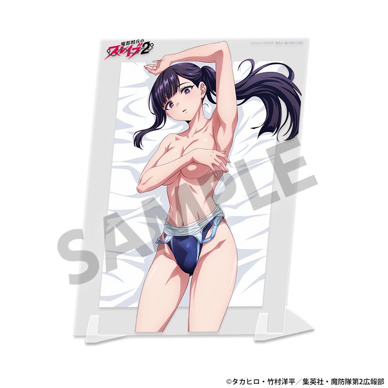 魔都精兵のスレイブ2 描き下ろしビジュアルアクリルプレート 山城恋 競泳水着 ver. B - AniSmile
