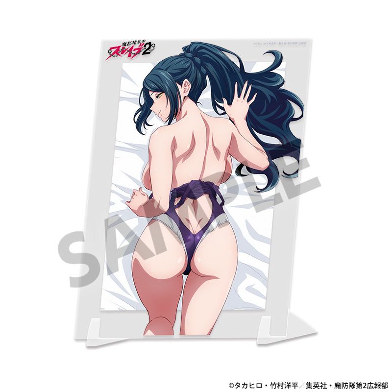 魔都精兵のスレイブ2 描き下ろしビジュアルアクリルプレート 東風舞希 競泳水着 ver. B - AniSmile
