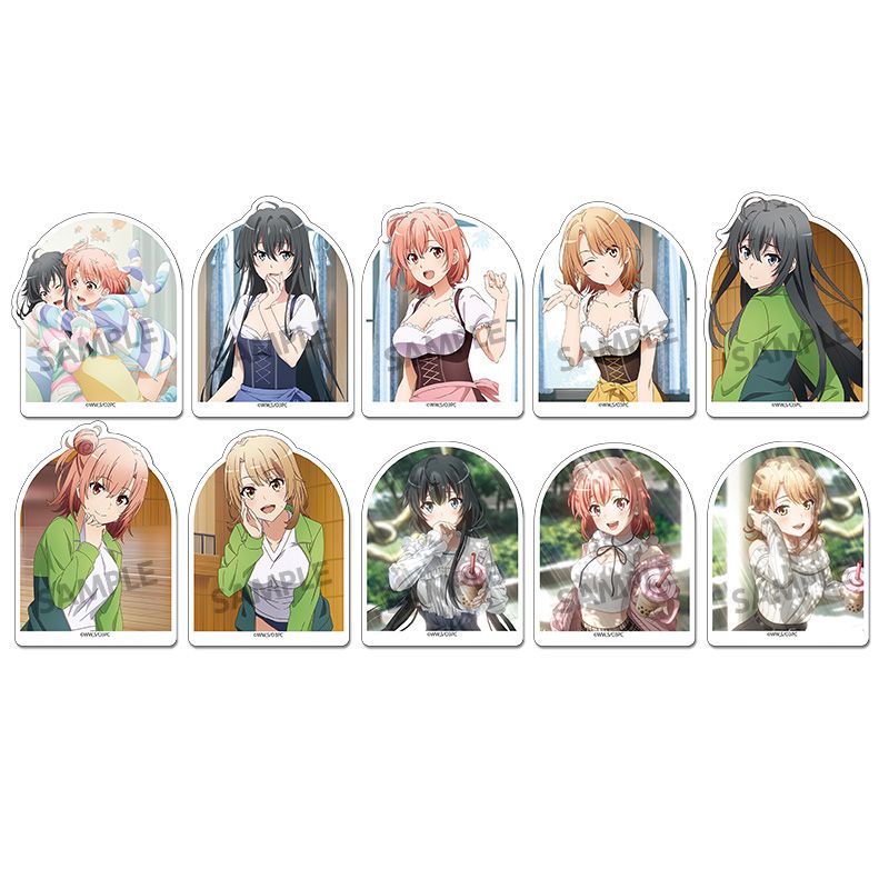 やはり俺の青春ラブコメはまちがっている。シリーズ トレーディングダイカットステッカー vol.5 - AniSmile