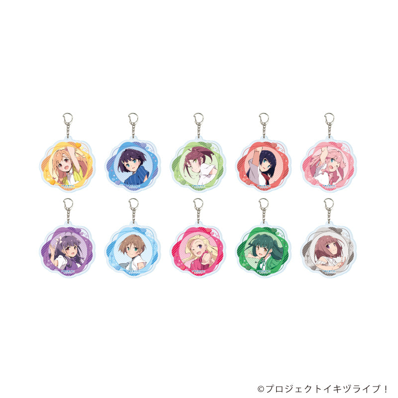 アクリルキーホルダー「イキヅライブ! LOVELIVE! BLUEBIRD」02/トレーディング(全10種)(公式イラスト) - AniSmile