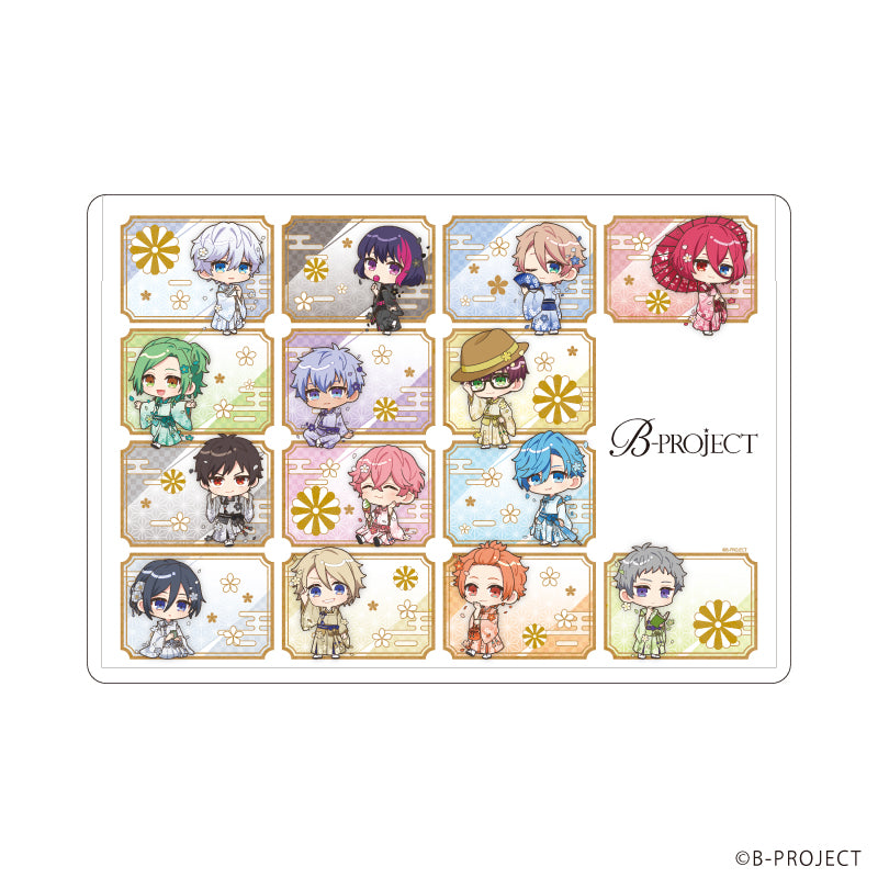 キャラクリアケース「B-PROJECT」05/集合デザイン(ミニキャライラスト) - AniSmile