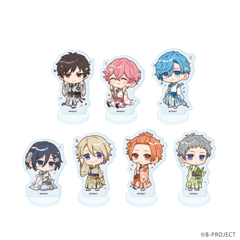 アクリルぷちスタンド「B-PROJECT」02/ブラインド(全7種)(ミニキャライラスト) - AniSmile