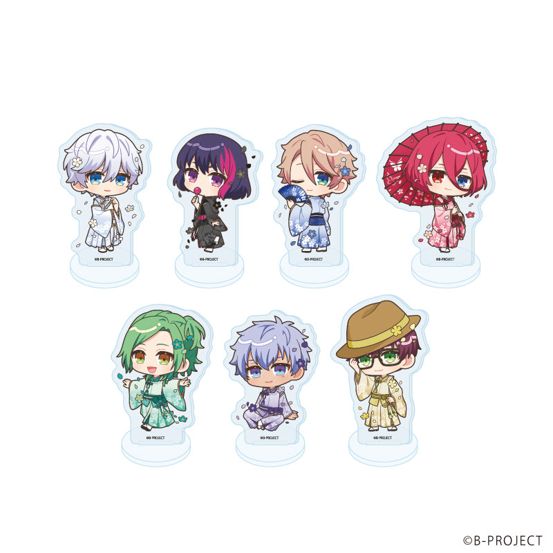 アクリルぷちスタンド「B-PROJECT」01/ブラインド(全7種)(ミニキャライラスト) - AniSmile