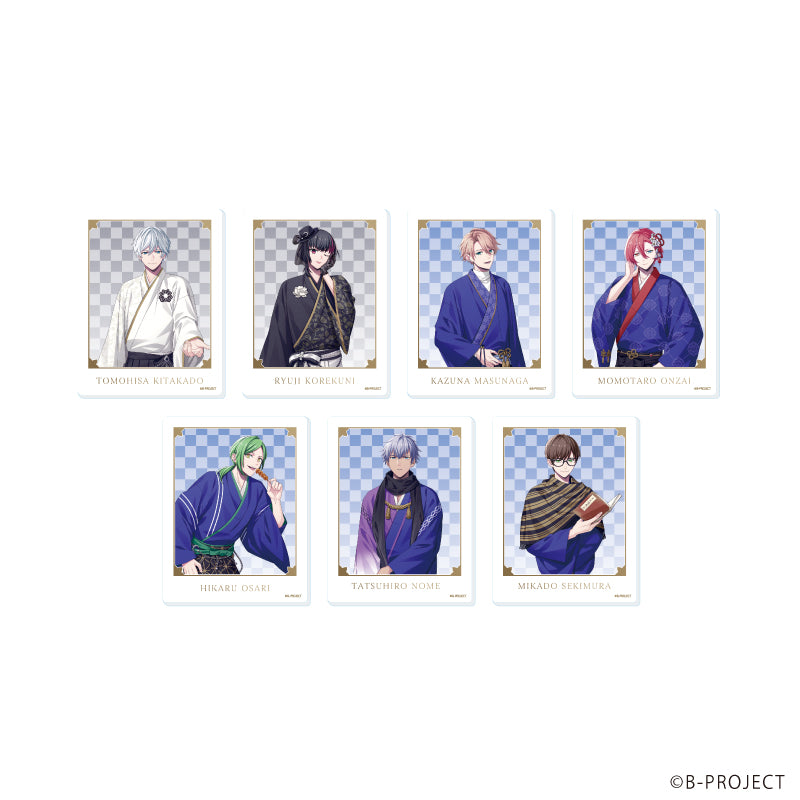 アクリルカード「B-PROJECT」03/ブラインド(全7種)(描き下ろしイラスト) - AniSmile