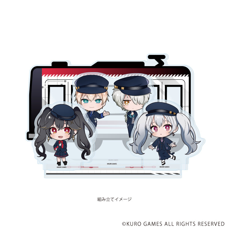 アクリルジオラマ「パニシング:グレイレイヴン」01/集合デザイン(ミニキャライラスト) Image 2 | AniSmile