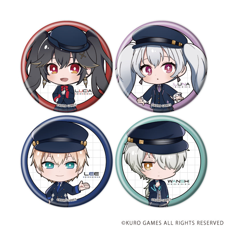 缶バッジ「パニシング:グレイレイヴン」02/ブラインド(全4種)(ミニキャライラスト) - AniSmile