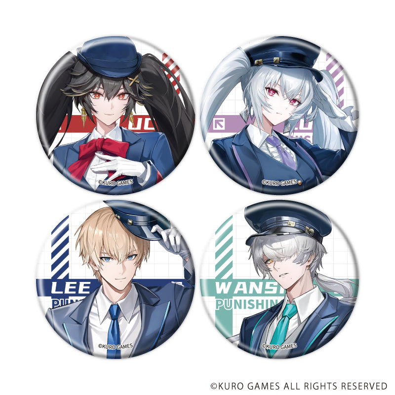 缶バッジ「パニシング:グレイレイヴン」01/ブラインド(全4種)(描き起こしイラスト) - AniSmile