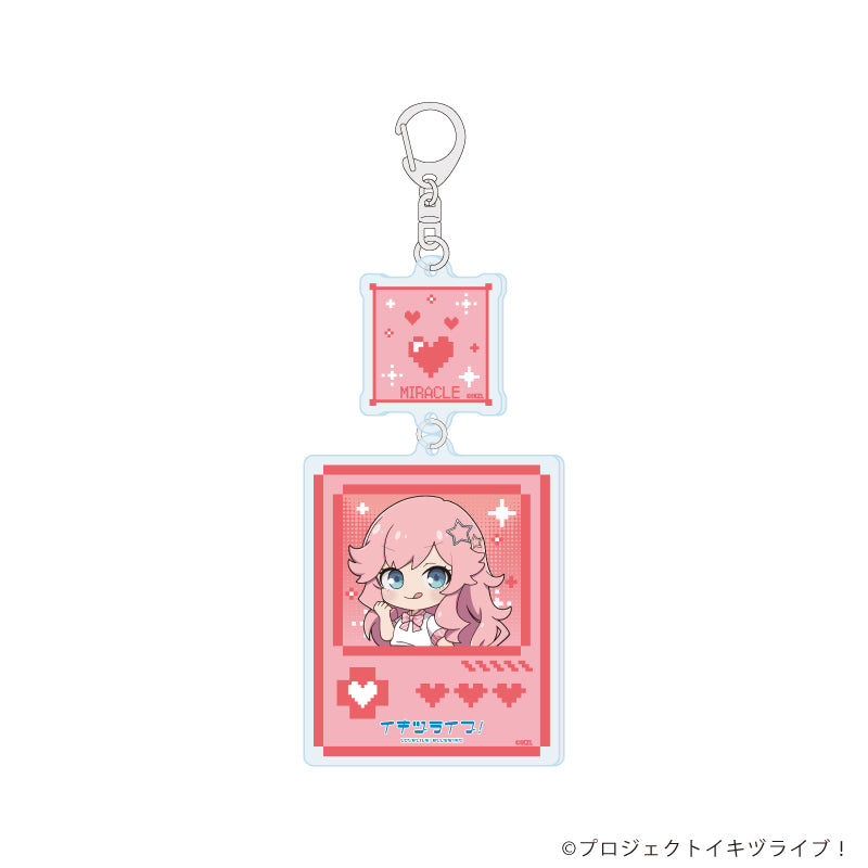 連結アクリルキーホルダー「イキヅライブ! LOVELIVE! BLUEBIRD」05/金澤奇跡(ミニキャライラスト) - AniSmile