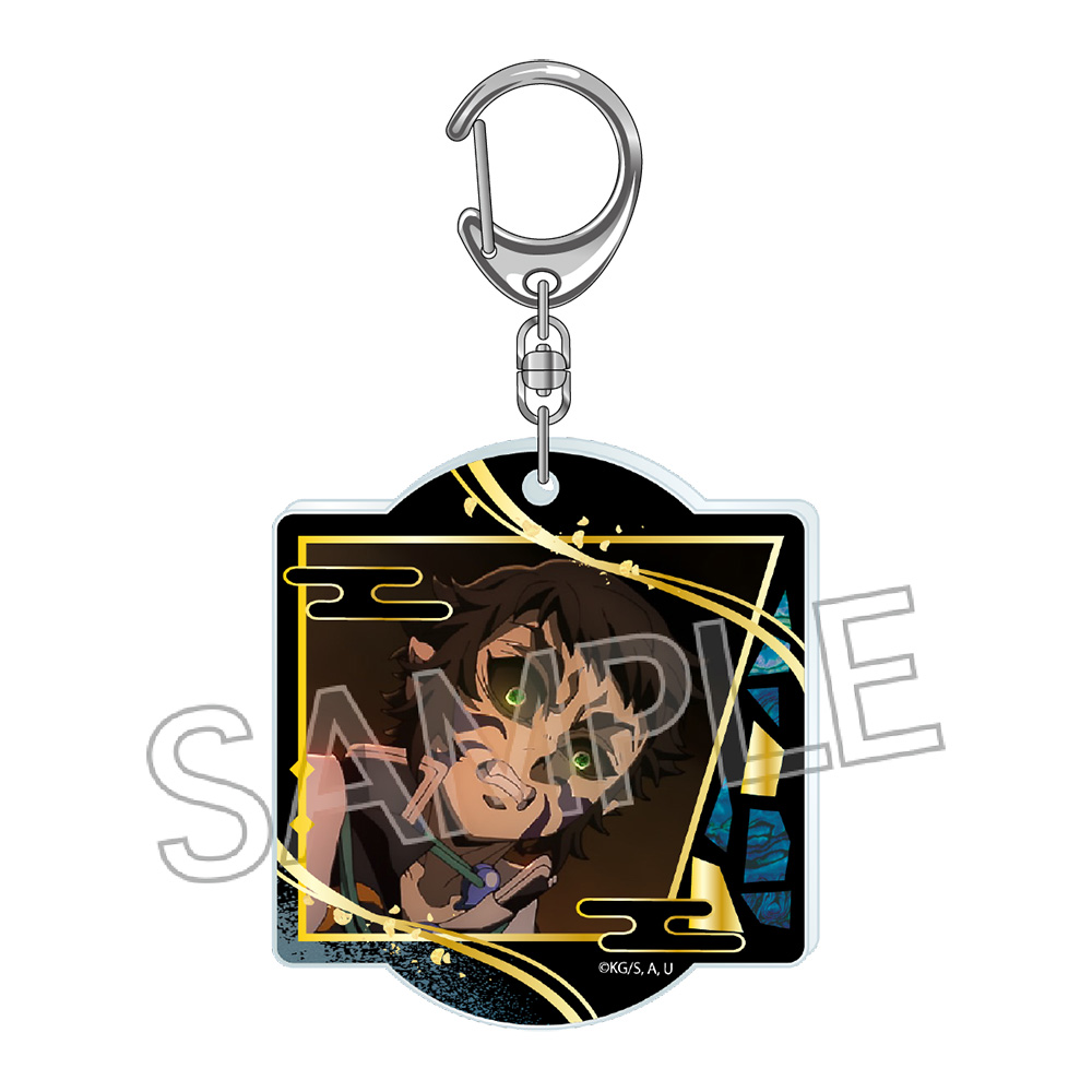 鬼滅の刃 螺鈿風シリーズ アクリルキーホルダーVol.6 獪岳 - AniSmile