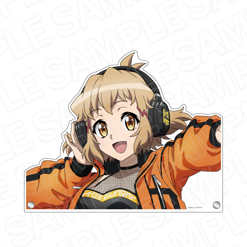 戦姫絶唱シンフォギアXV 特大ダイカットアクリルボード 立花 響 DJ ver. - AniSmile