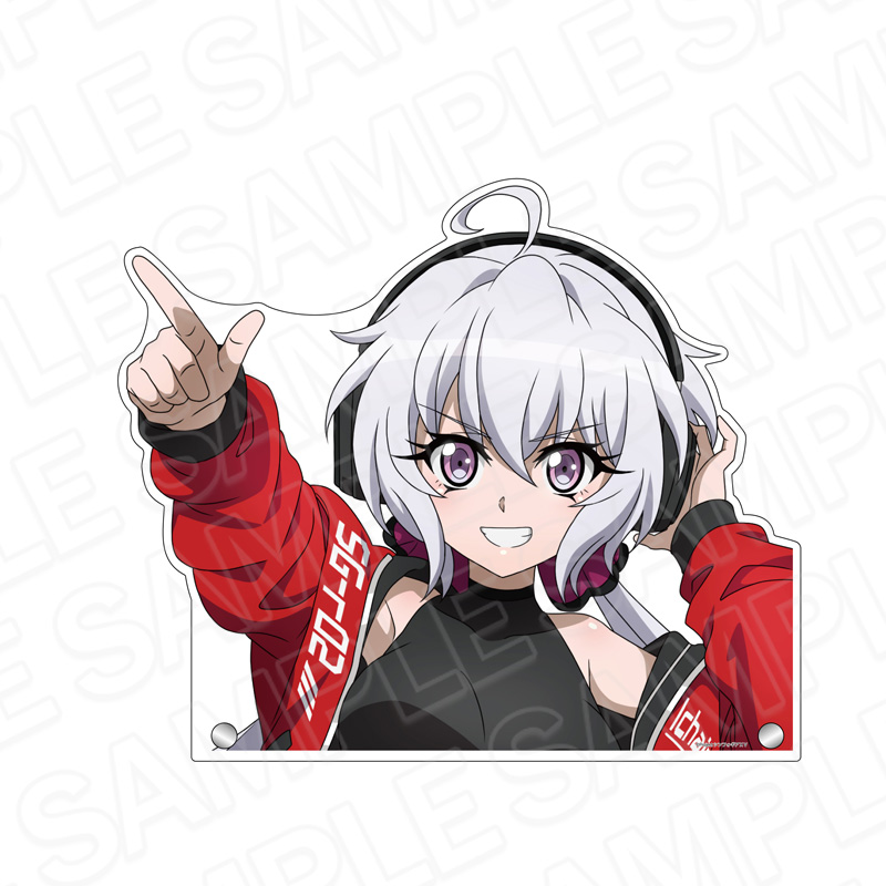 戦姫絶唱シンフォギアXV 特大ダイカットアクリルボード 雪音 クリス DJ ver. - AniSmile
