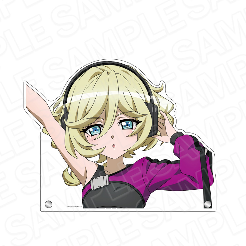 戦姫絶唱シンフォギアXV 特大ダイカットアクリルボード キャロル・マールス・ディーンハイム DJ ver. - AniSmile