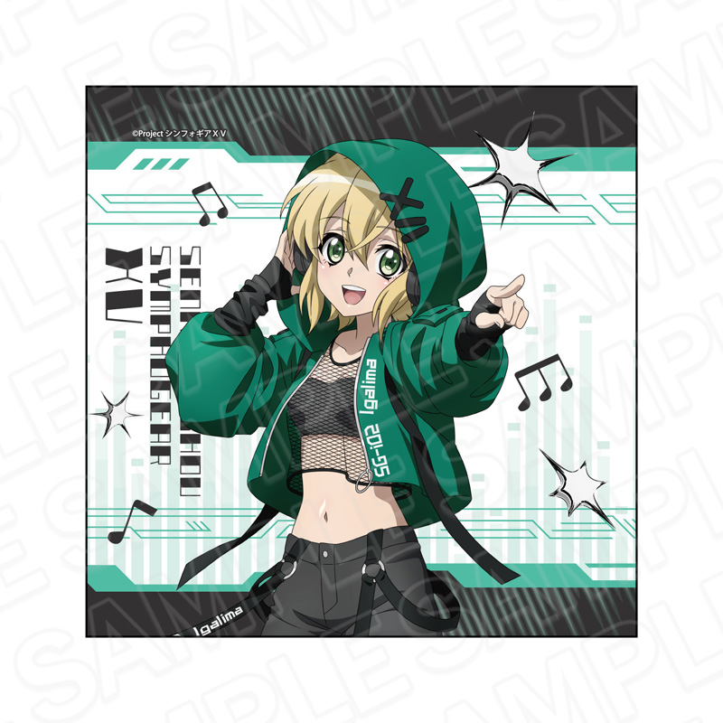 戦姫絶唱シンフォギアXV マイクロファイバー 暁 切歌 DJ ver. - AniSmile