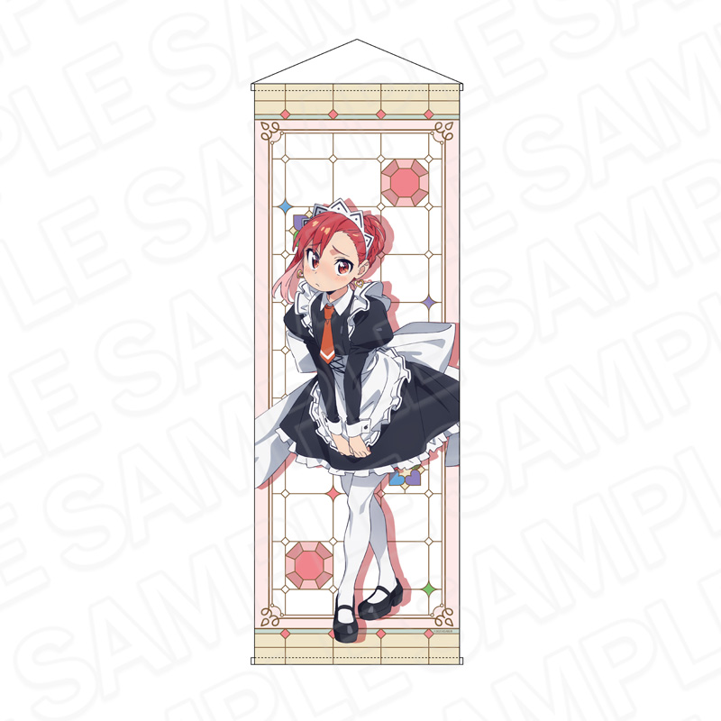 瑠璃の宝石 特大タペストリー 瀬戸 硝子 メイド服 ver. - AniSmile