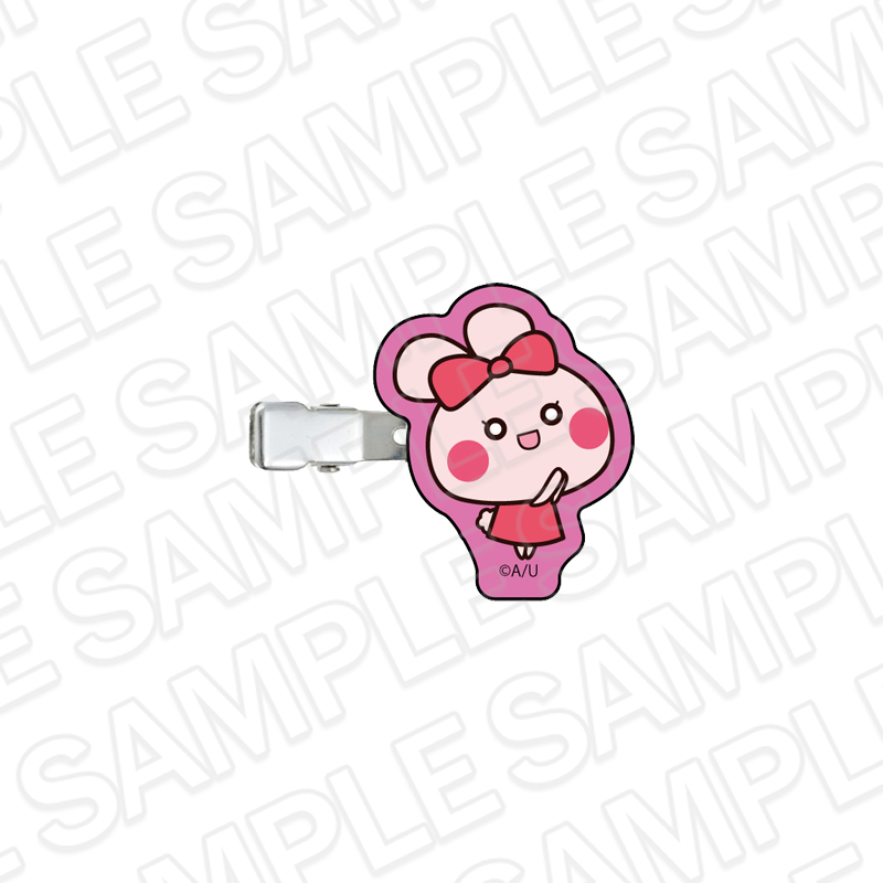 あおぱんだ アクリルヘアクリップ うらら - AniSmile