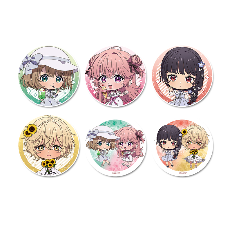 きみが死ぬまで恋をしたい ぷちちょこトレーディング缶バッジ Summer vacation - AniSmile