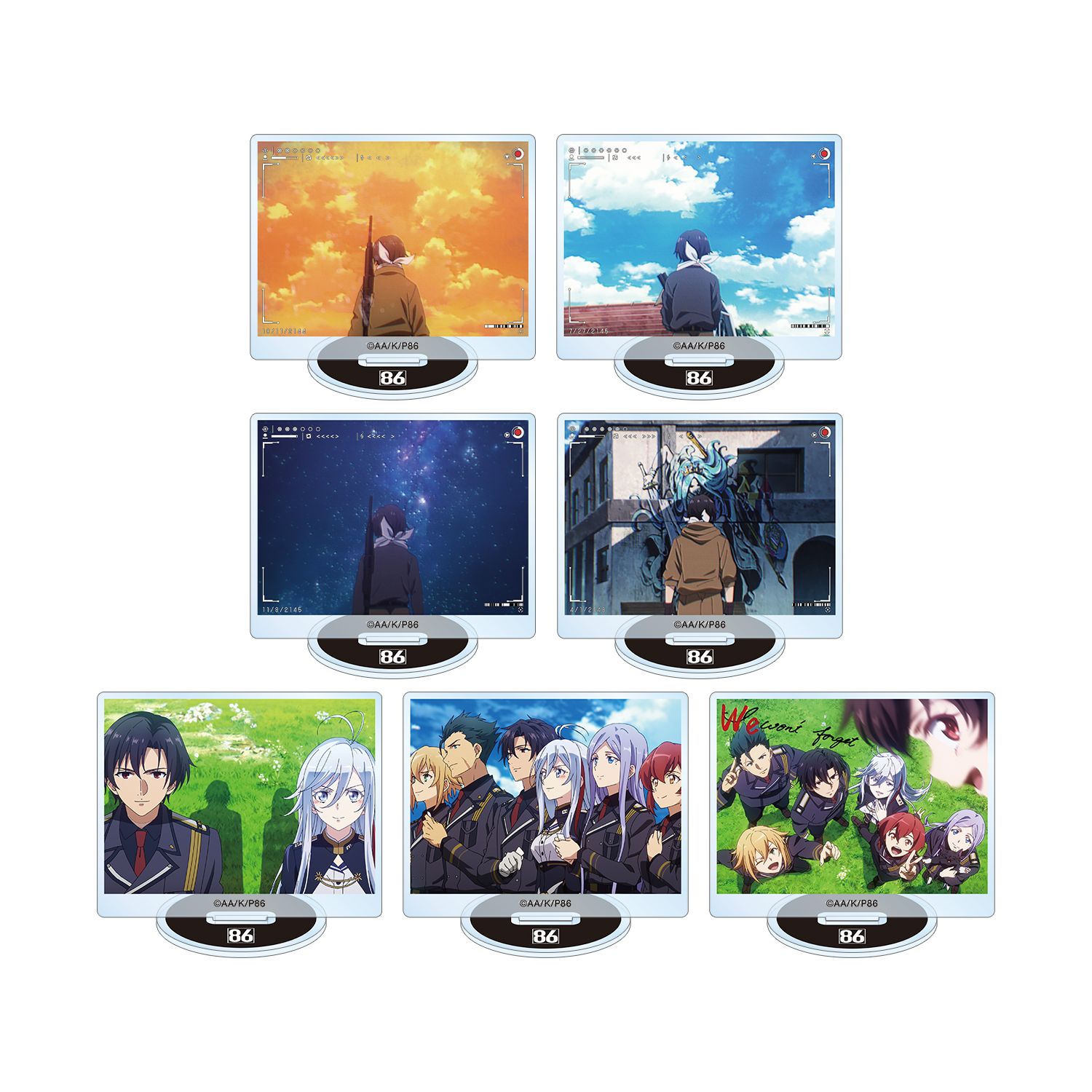 TVアニメ「86―エイティシックス―」 トレーディング場面写アクリルスタンド(単位/単品) - AniSmile