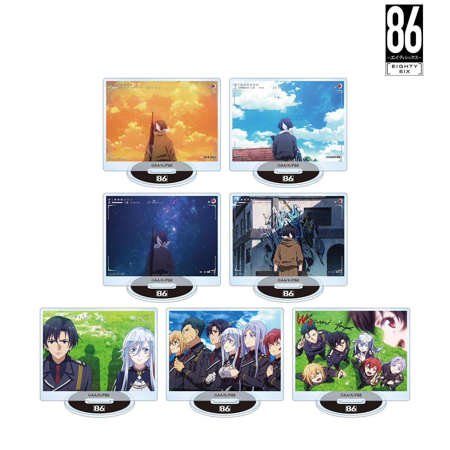 TVアニメ「86―エイティシックス―」 トレーディング場面写アクリルスタンド(単位/単品) Image 3 | AniSmile