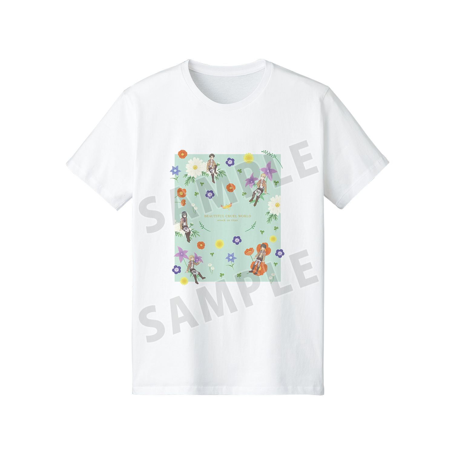 TVアニメ『進撃の巨人』 Botania Tシャツメンズ(サイズ/XXXL) - AniSmile