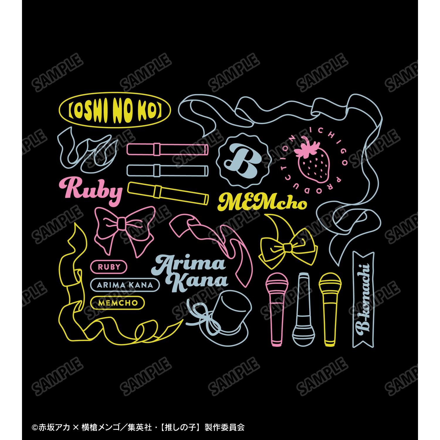 【推しの子】 B小町モチーフ Tシャツメンズ(サイズ/L) Image 6 | AniSmile